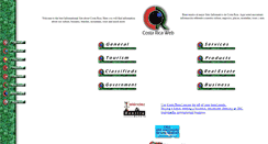Desktop Screenshot of costaricaweb.com